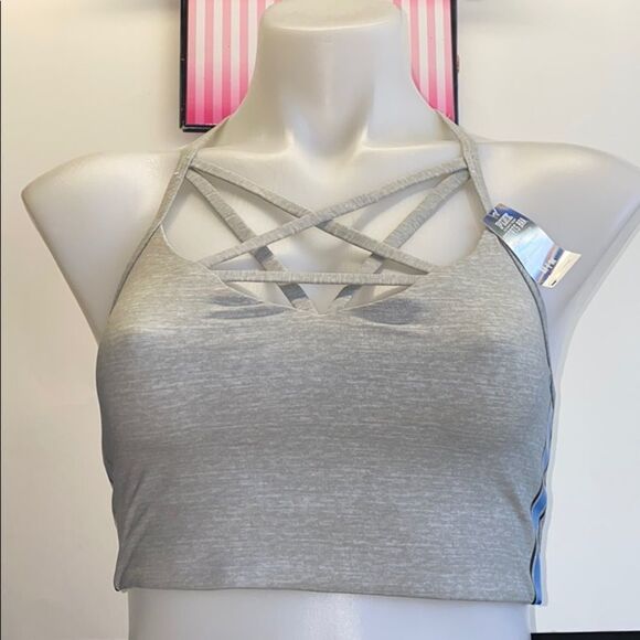 NWT VICTORIA SECRET Pink SPORT BRA M - Picture 1 of 5